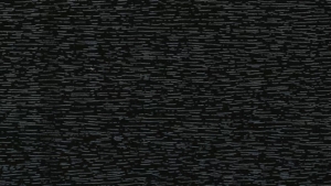 Dark textured background with fine light-gray horizontal streaks.