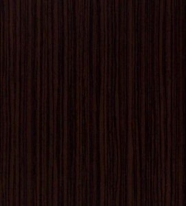 Dark brown wood grain texture with vertical streaks and subtle shine